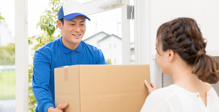 宅配の配達・集荷